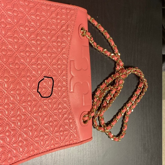 Tory Burch Pink Cosmo Bag - Picture 5 of 5